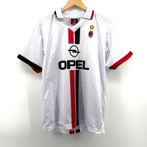 AC Milan Retro Training Jersey Football Soccer-Men's Medium